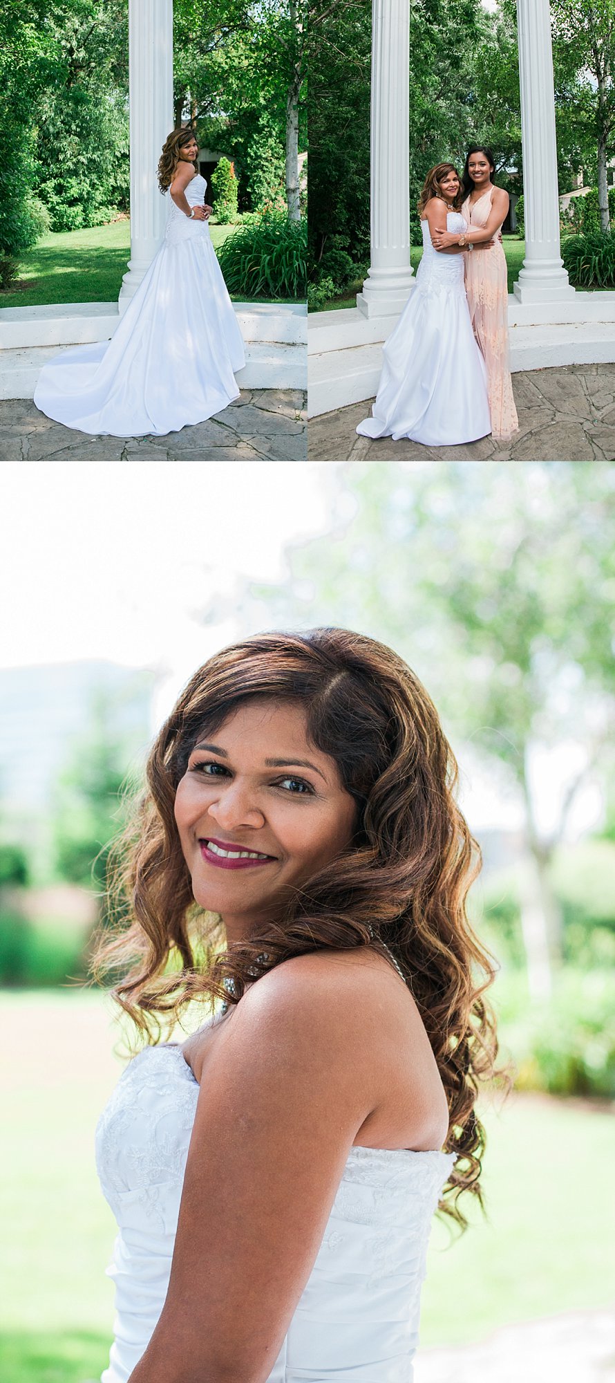 Jennifer Blaak Photography, Paradise Banquet Hall, Outdoor Portraits, Mother and daughter, Bride