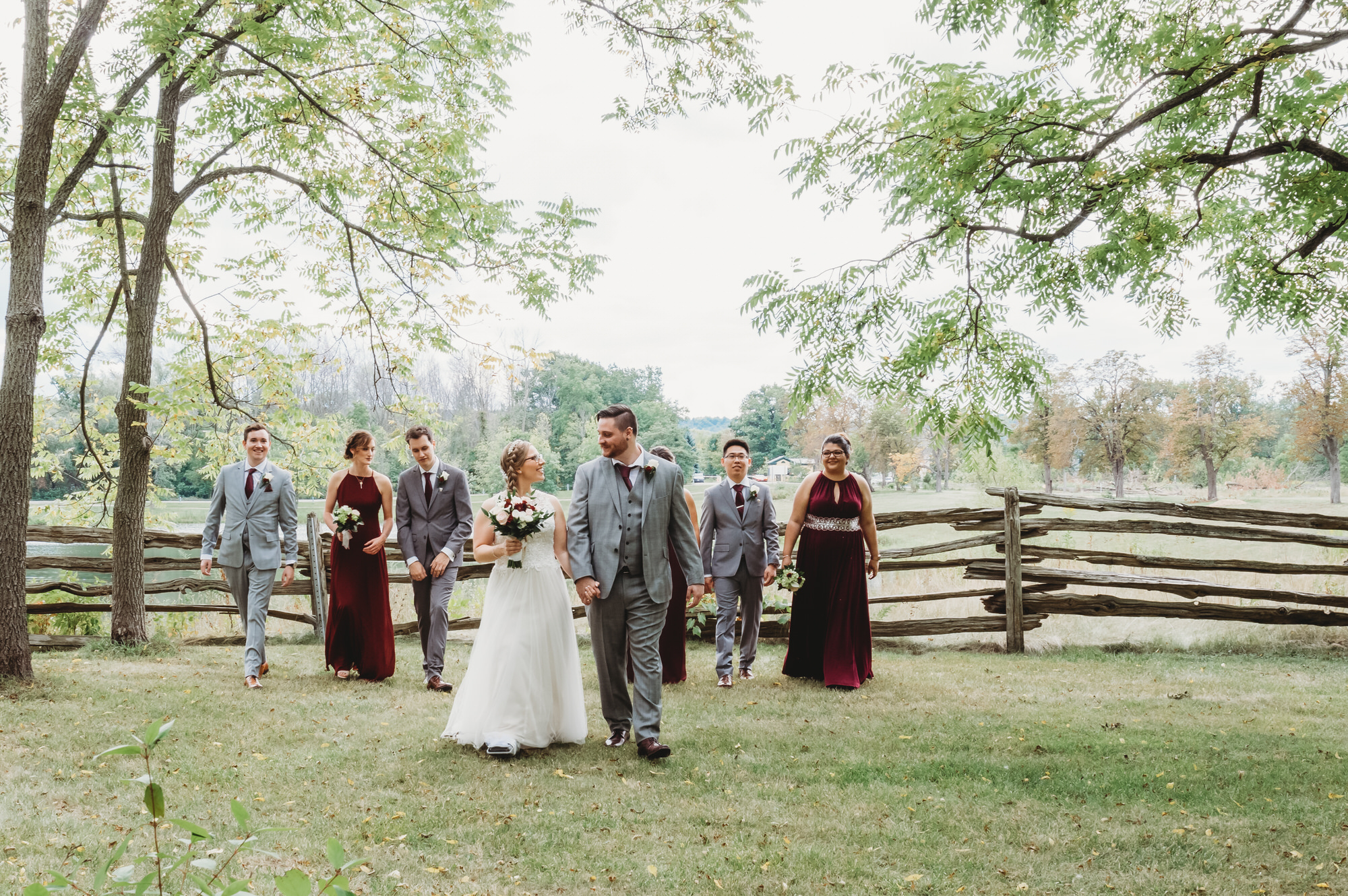 Stoney Creek Wedding Photographer Jennifer Blaak - Fifty Point Conservation Area Bridal Party Portraits