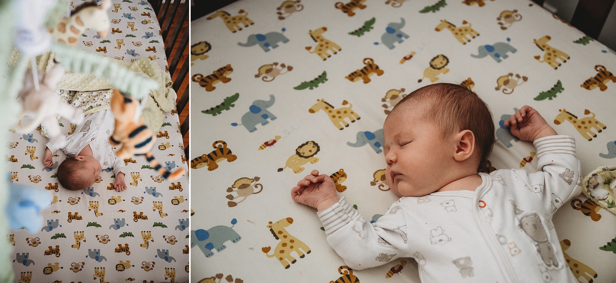 Tillsonburg Newborn Photographer - baby in crib
